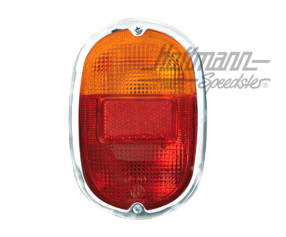 Rückleuchte, komplett, orange/rot, L/R | 211 945 241 M | 086-1954