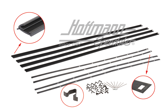 Fensterschachtleistensatz "Snap in", 64- | 00-9773 | 045-9114