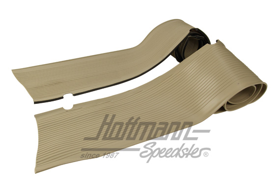 Trittbrettbelag, beige | 111 821 531 A / 532 A beige | 020-2098-16