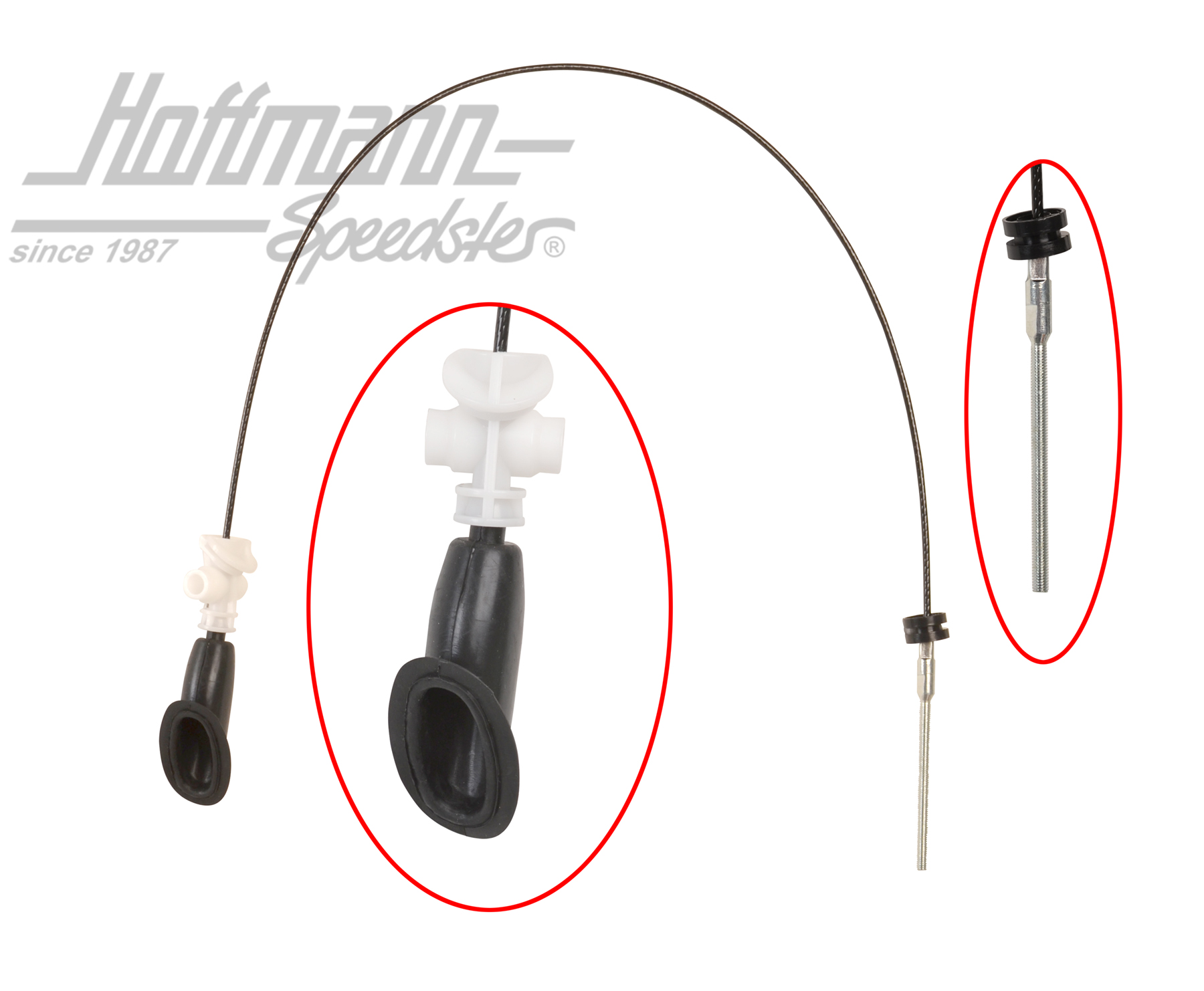 Handbremsseil, vorne, Bus T4, 5.97-6.03 | 701 711 476 A | 406-0150-10