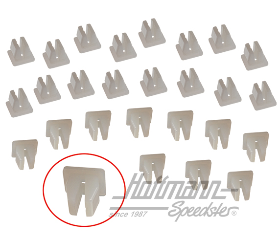 Clip, Verdeckdichtung, seitlich (Satz) | 155 871 425  Satz | 180-4890-10