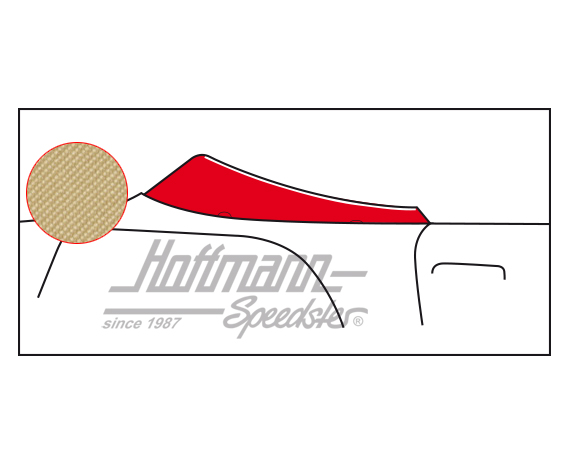 Staubhülle, 12.68-, Sonnenland, beige |  | 060-4062-20