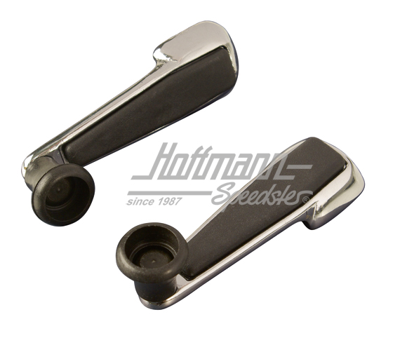 Fensterkurbel, Brasil, Chrom/Vinyl | 111 837 581 X | 010-3105-08