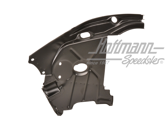 Motorblech, 964, vorne, schwarz, links | 964 106 283 08 | 530-4020-01