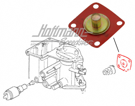 Membrane Beschleunigerpumpe, 1.2/1.3-1.6 | 113 129 451 A | 020-1352