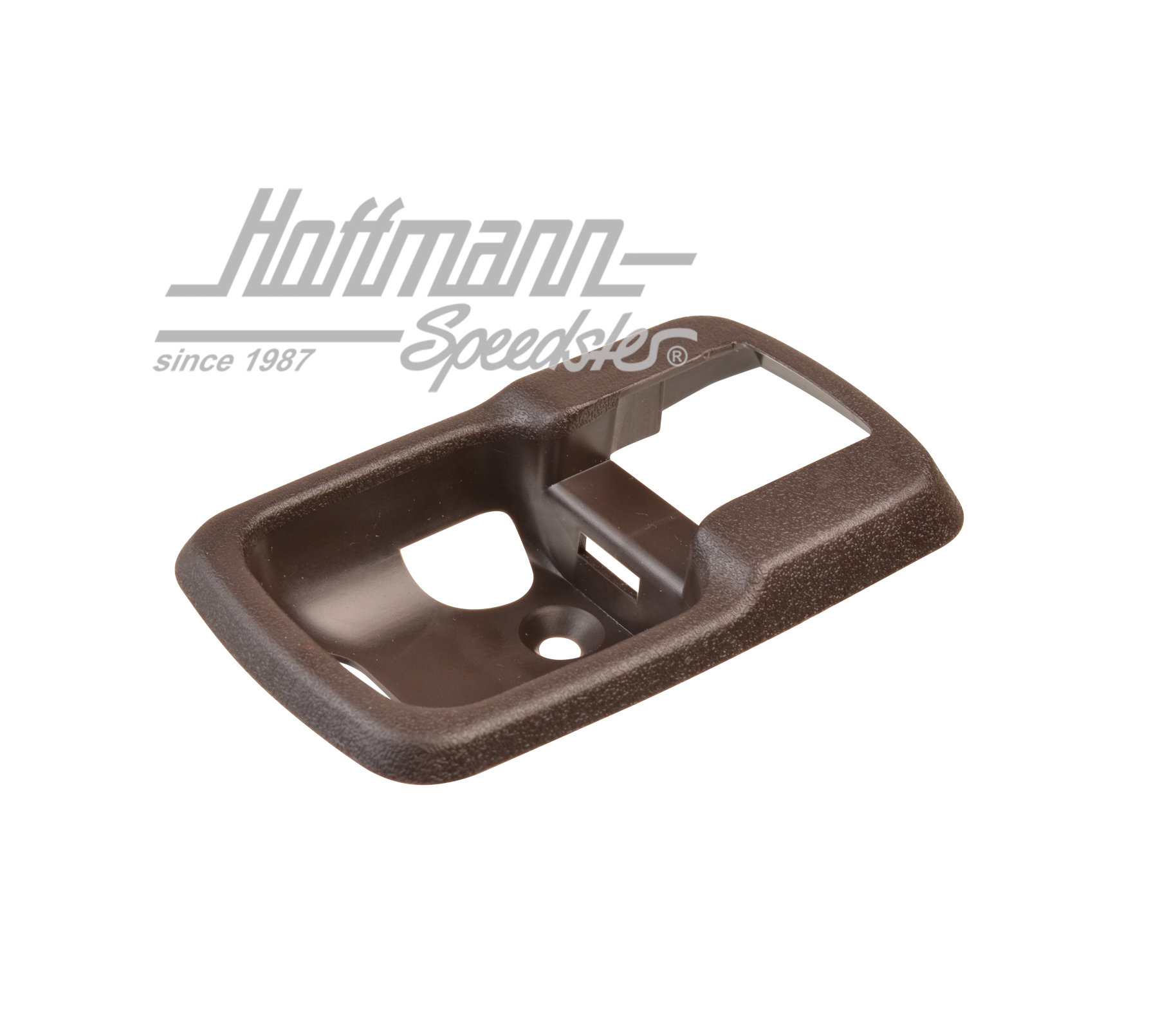 Türöffnerblende, braun