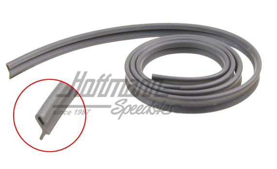 Türdichtung, vorne zur A-Säule, 550mm