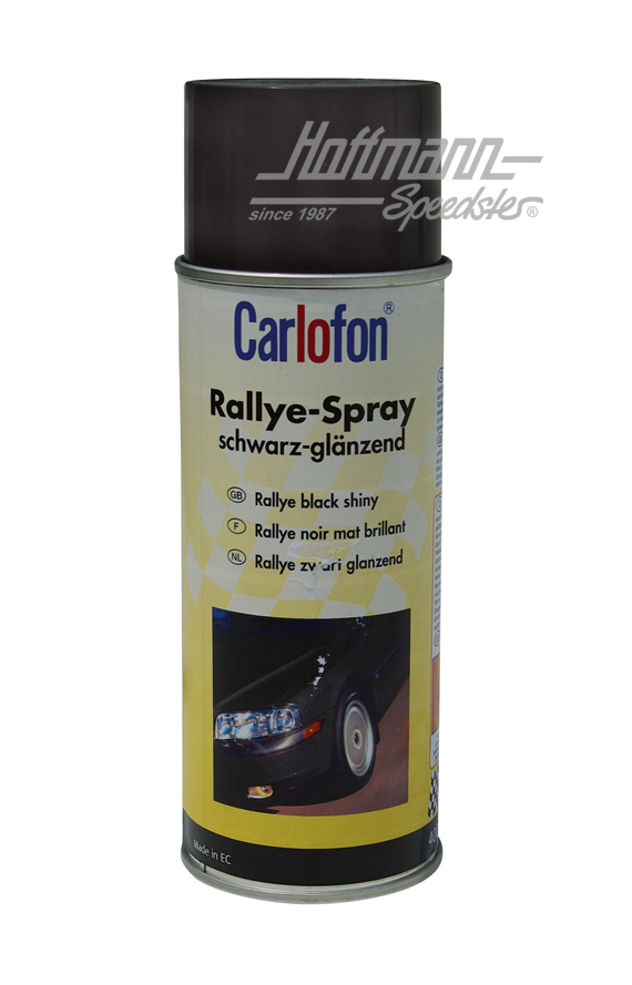Rallye Spray, schwarz glänzend, 400 ml | 40709 | 024-2050