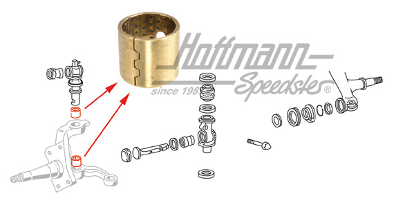 Buchse, Achsschenkelbolzen | 211 405 317 B | 089-3040-20