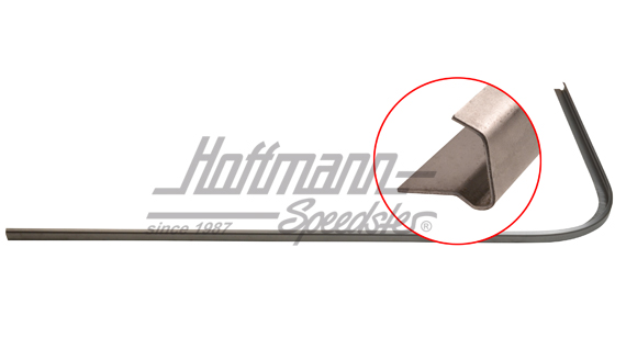 Rep.Blech, Regenrinne, hinten, rechts | 211 817 310 R | 096-0690-02