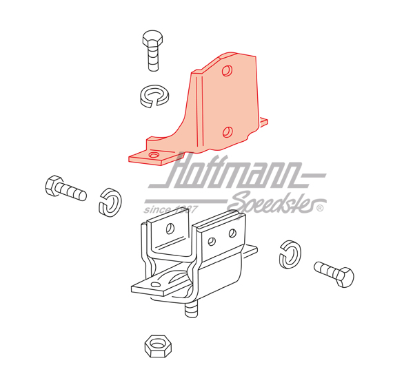 Halter, Getriebe, Bus T2, -7.71