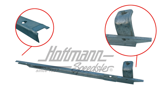 Führungsschiene, Tür, hinten re., 8.72- | 111 837 418 C | 020-5168-22