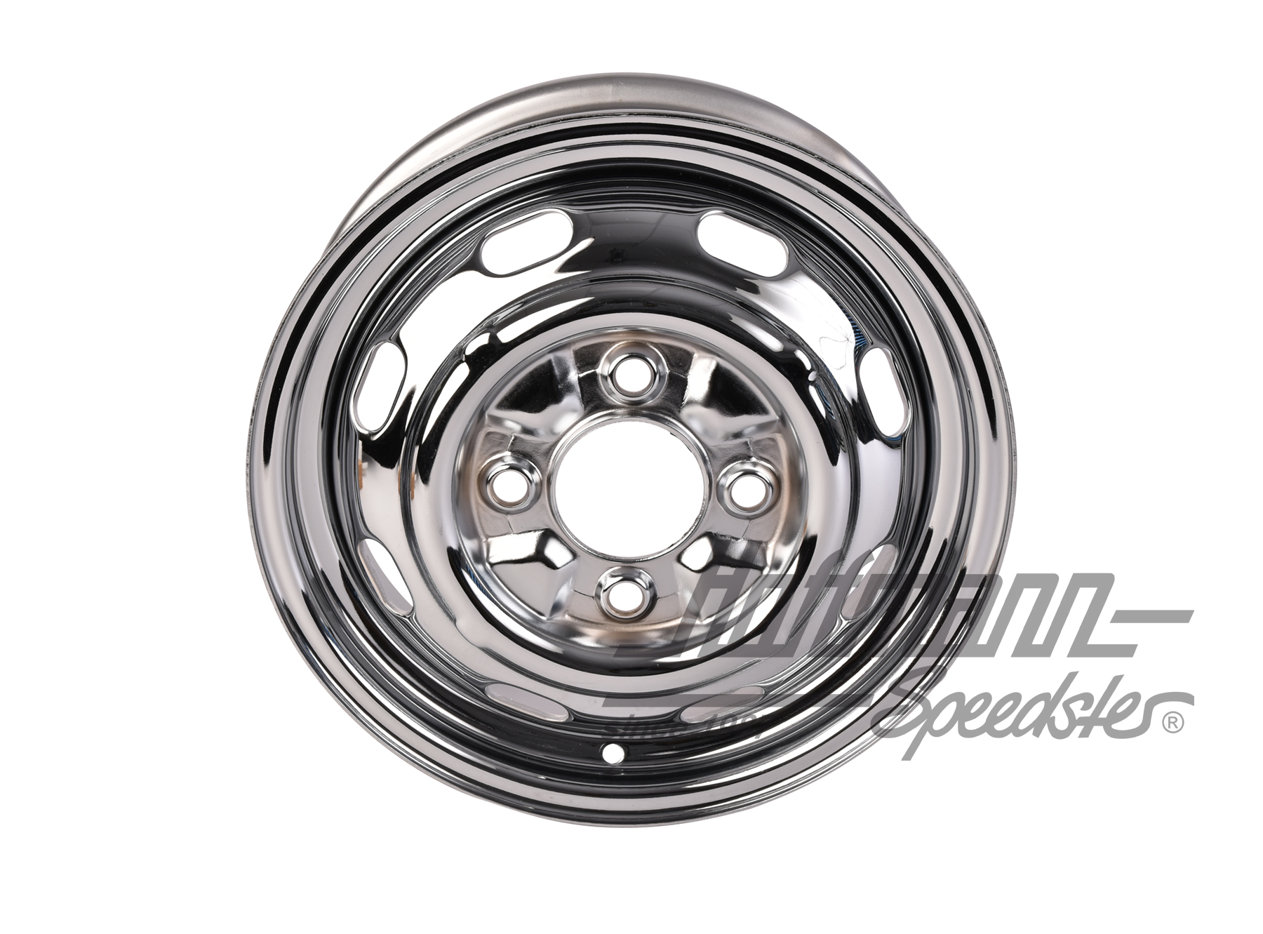 Chrom-Felge "Serie", 4.5x15, ET45