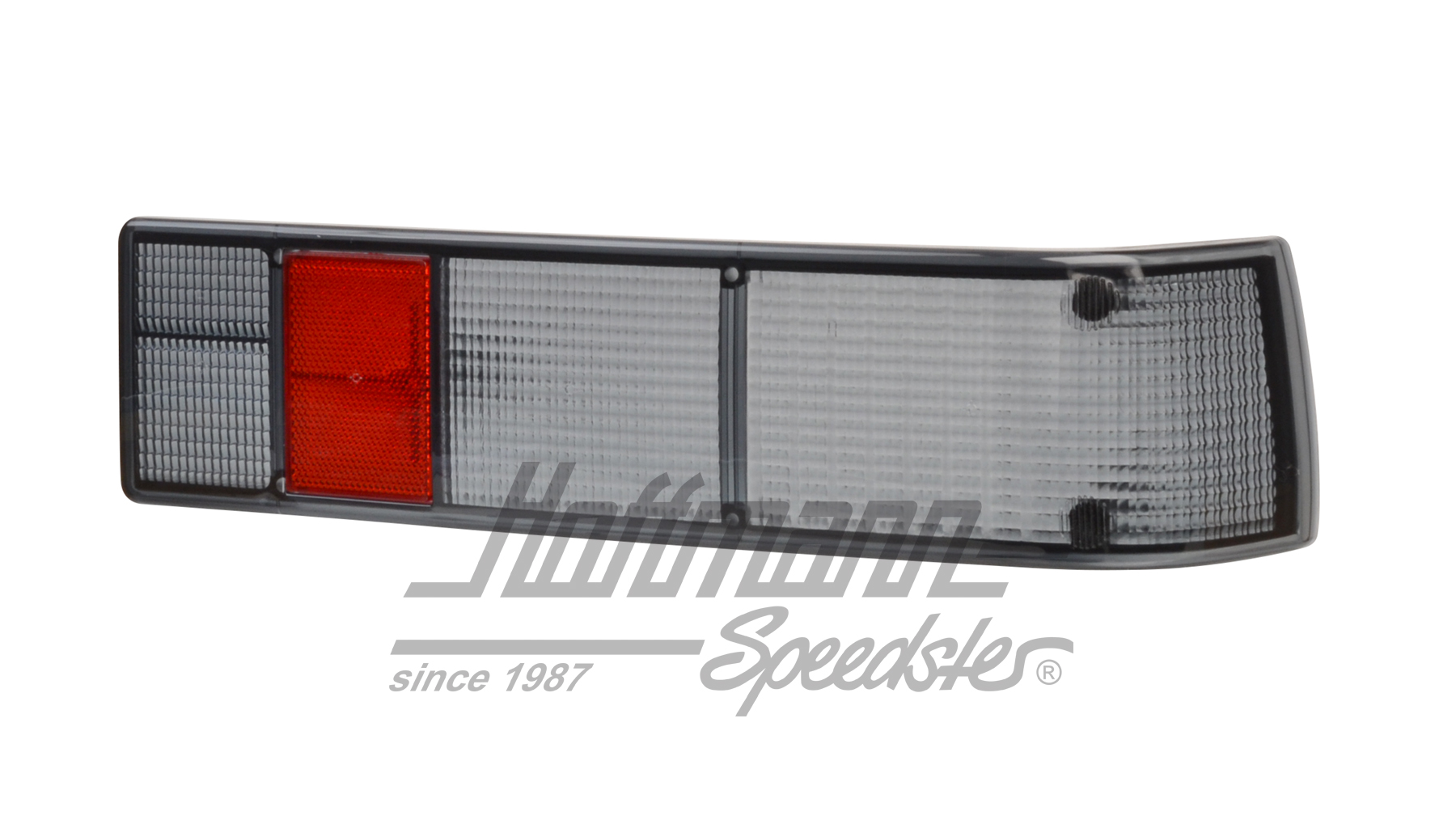 Rückleuchtenglas, 914, grau/rot, rechts