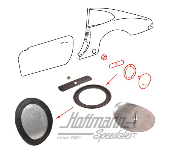 Deckel, Federstab, 911, 65-89