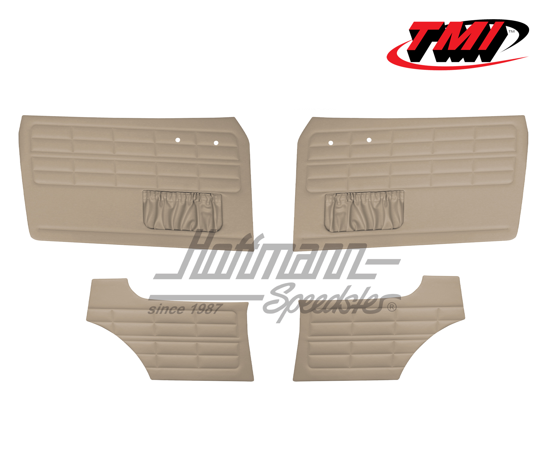 Tür- und Seitenverkleidungen, Karmann Coupé, -7.63, beige | 10-1524-14 | 066-0010-05