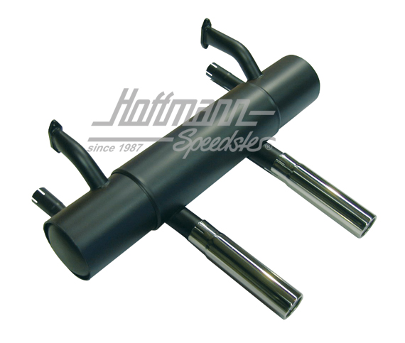 Sportauspuff, 356 A,B,C, 1.6, 2x63mm | PO-92104 | 510-0108
