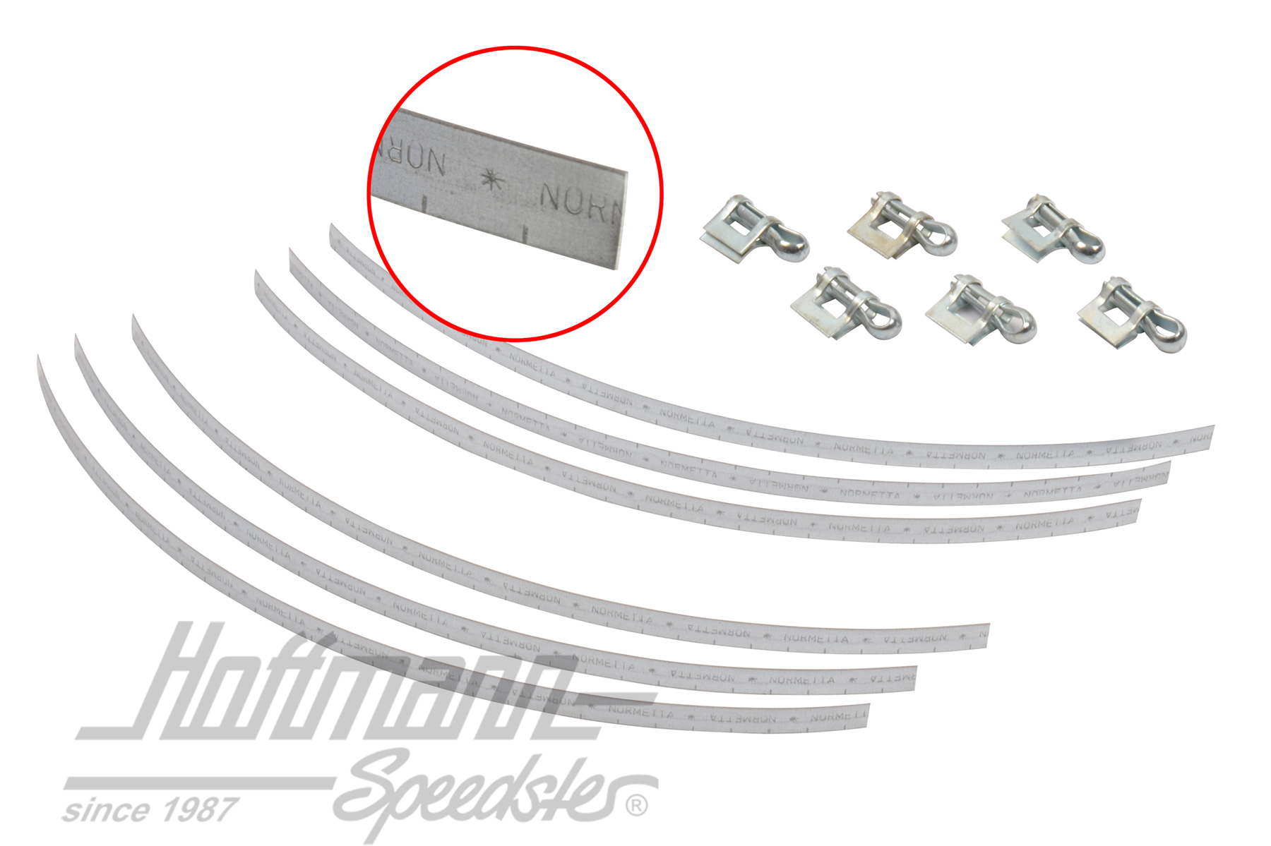 Spannschellensatz, Isolierung/Heizrohr | 211 255 705 | 087-3000
