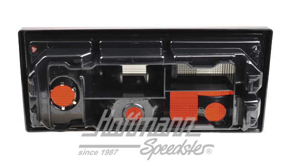 Rückleuchte, Bus T3, rot/schwarz, links