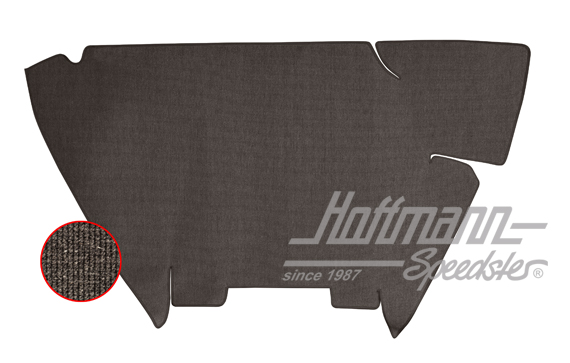 Teppich, Kofferraum, 53-59, Haargarn, anthrazit |  | 026-5081-02