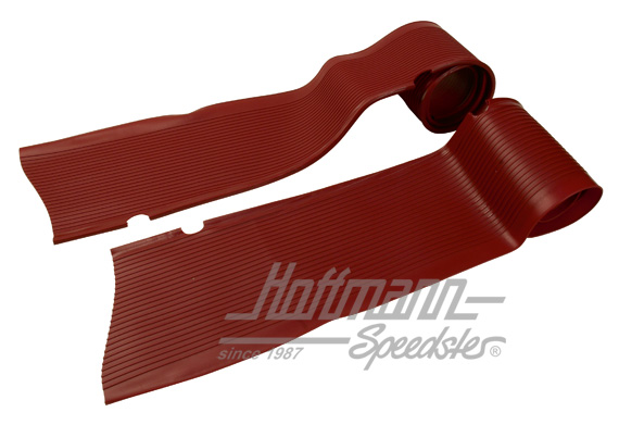 Trittbrettbelag, rubinrot | 111 821 531 A / 532 A rot | 020-2098-11