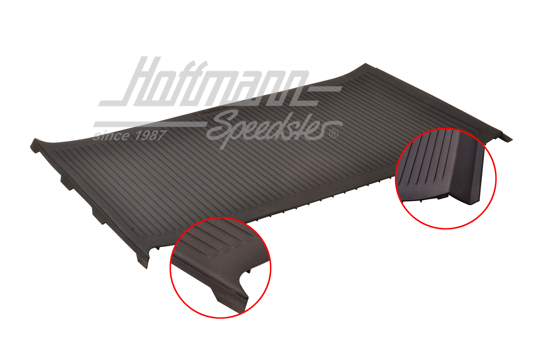 Gummimatte, Durchgang, Fahrerkabine, 67- | 211 863 781 A | 098-0000-45