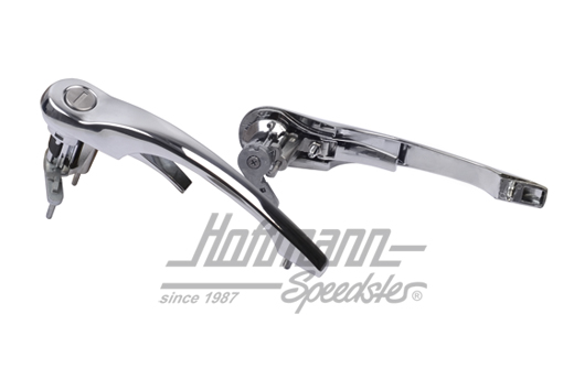 Türgriffe, gleichschließend, 69-76,Chrom