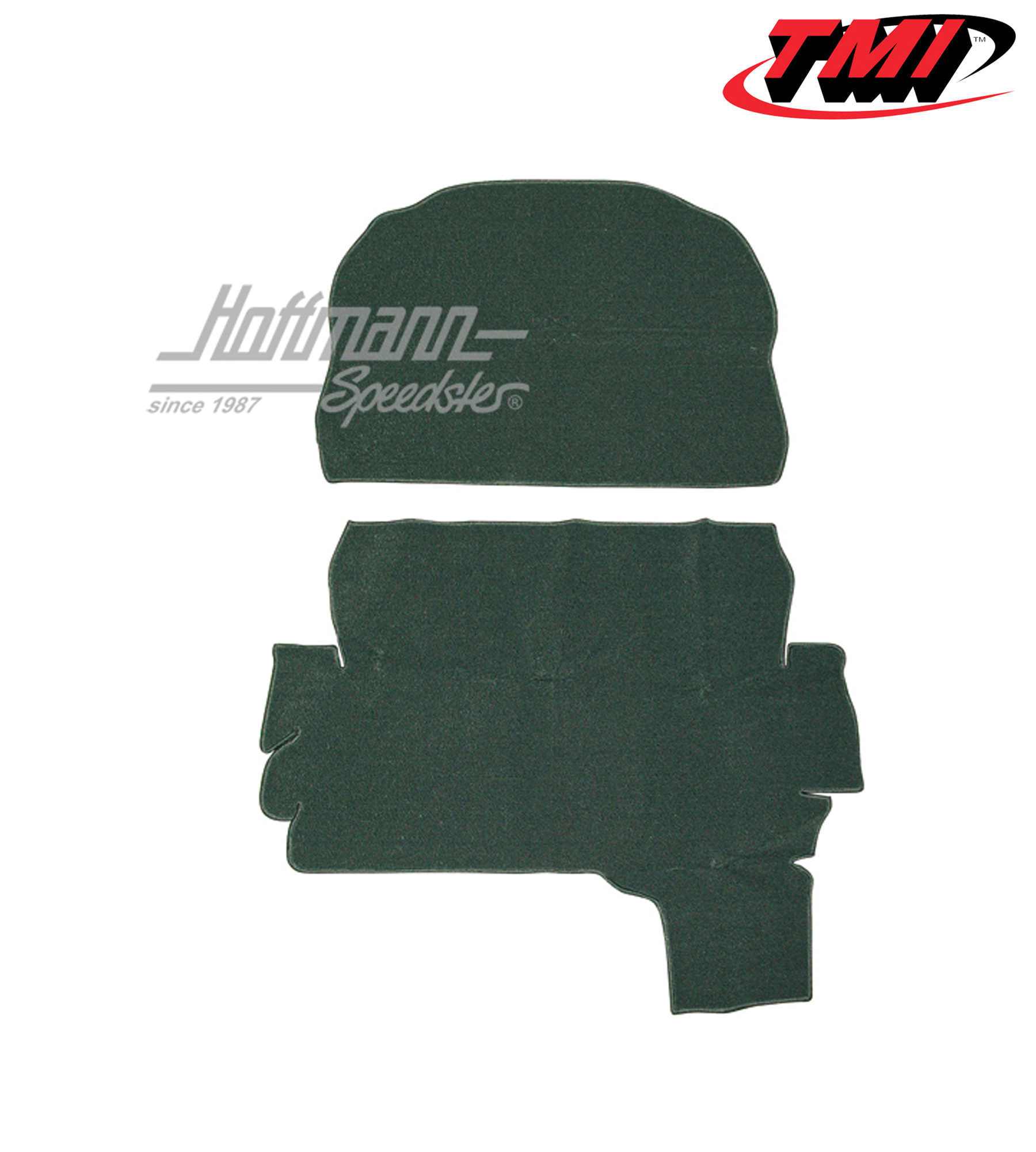 Teppichsatz, Kofferraum, schwarz, 1303 | 34-T1255-301 | 020-5356