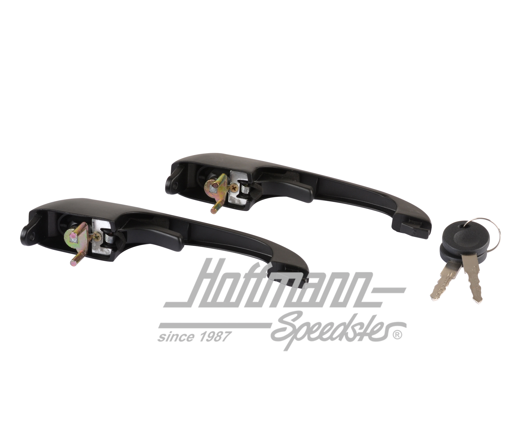 Türgriffe, Bus T3, abschließb., schwarz