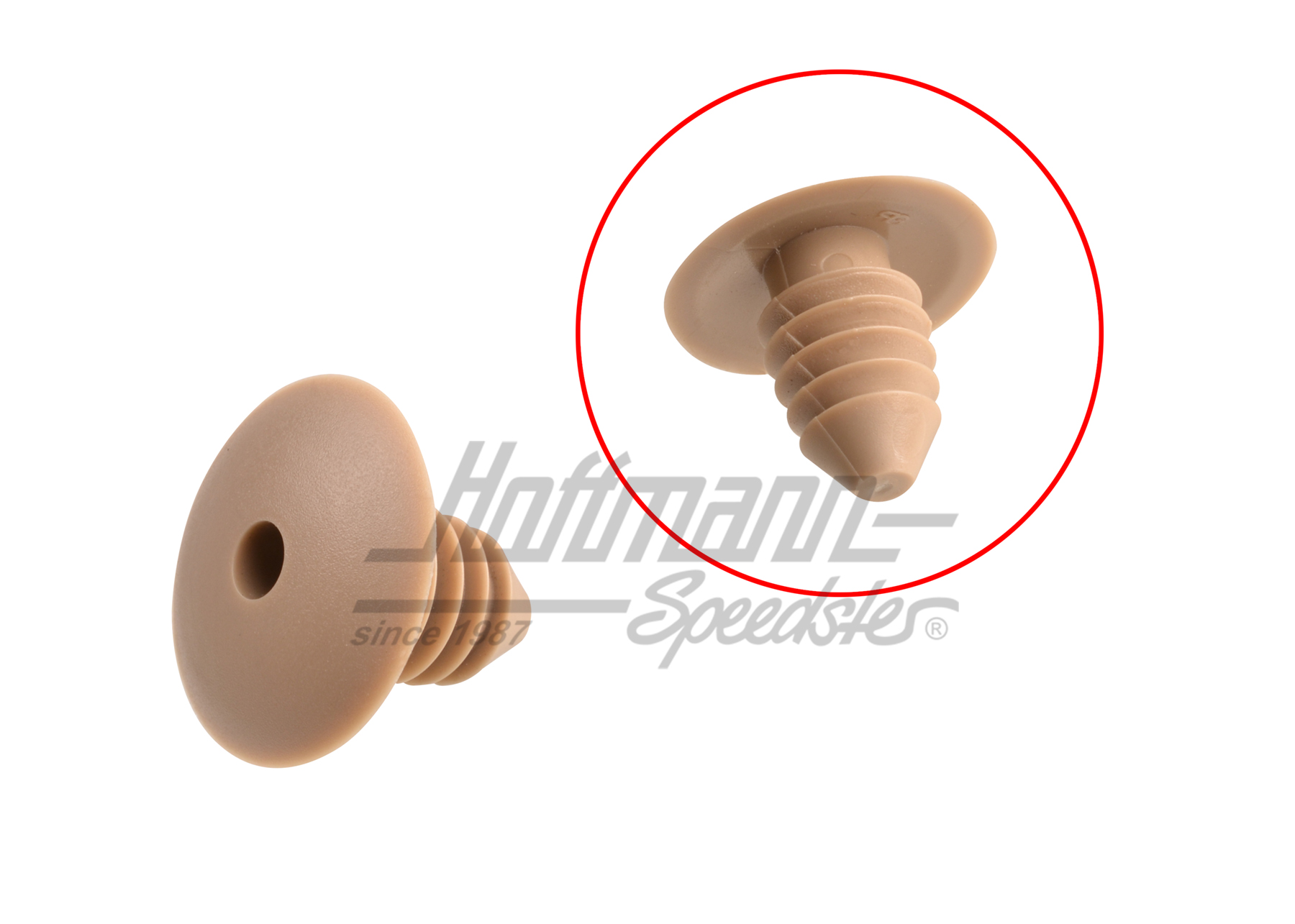 Clip, Verkleidung, Dach, vorne, beige | N  905 841 01  Q70 | 408-2900-25