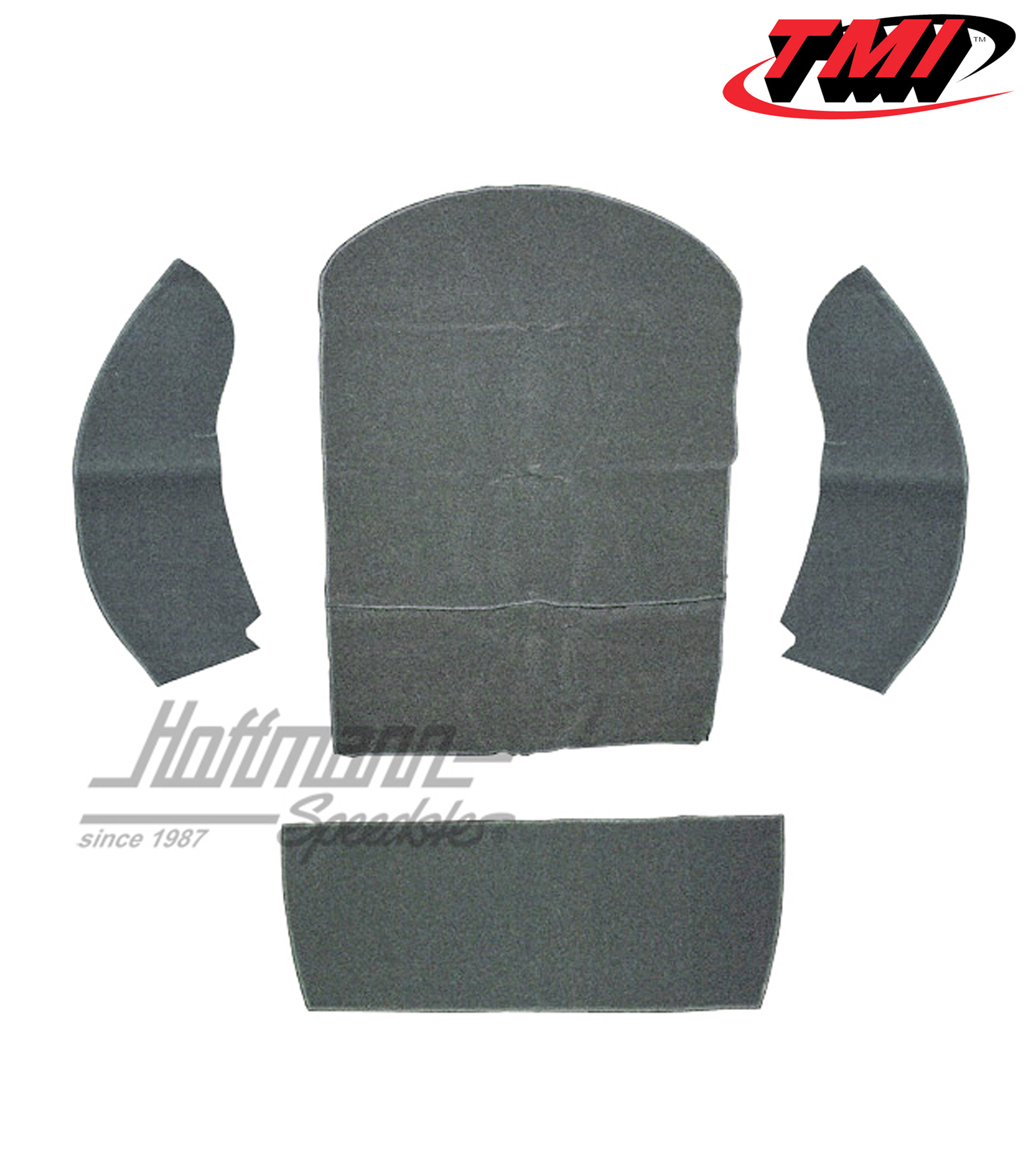 Teppichsatz, Stauraum, Cabrio, grau, 8.72- .79 | 34-R1317-407 | 020-5350
