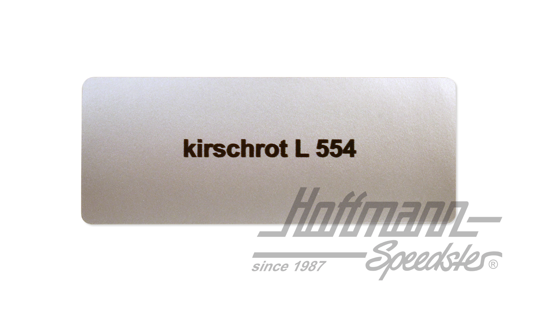 Aufkleber, Farbnummer L554, kirschrot | L554 | 021-0180-15
