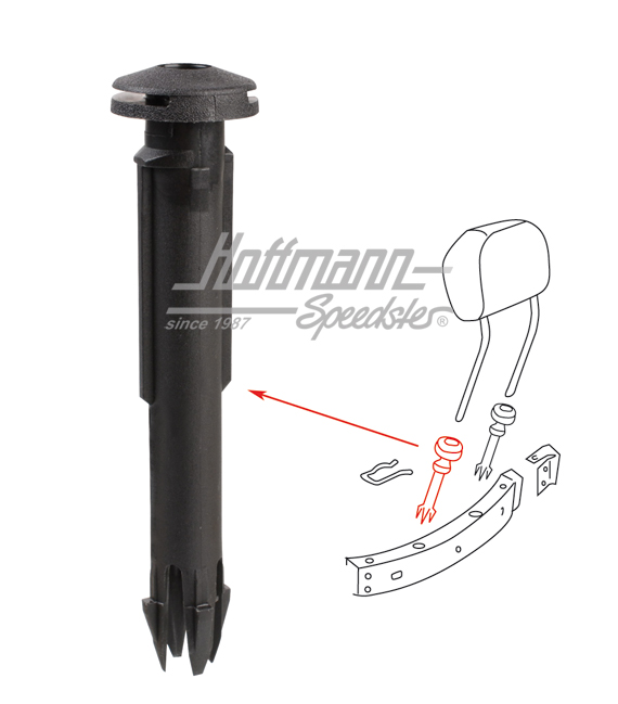 Führung, Kopfstütze, 8.75- | 811 881 939 01 C | 055-7060