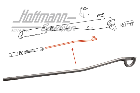 Druckstange, Handbremshebel, 911/912/964