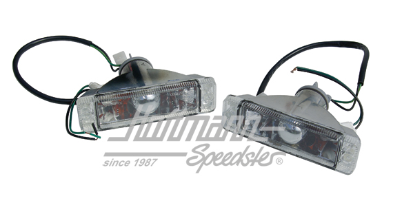Blinker, gerade, weiß/klar | TU 219535 | 020-4462-30