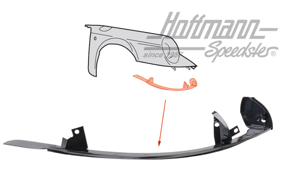 Blinkeraufnahme, vorne, 69-73, rechts | 901 503 044 23 | 590-0550-02