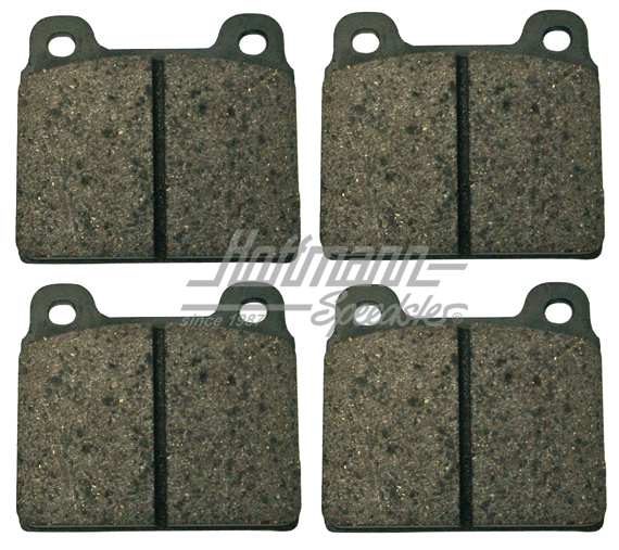 Bremsklötze, vorne, Bus T2, 70-72 | 211 698 151 F | 090-3119