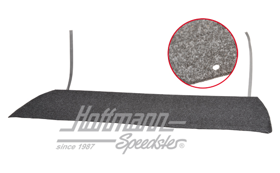 Hutablage, Stoff, Cabrio, schwarz | --- --- --- | 010-3174-10