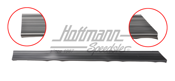 Schwellerabdeckung, Gummi, 911, 78-, re. | 911 551 620 00 | 512-0100-02