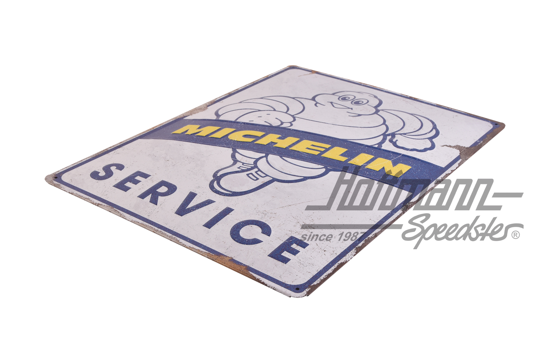 Blechschild, Michelin, Service