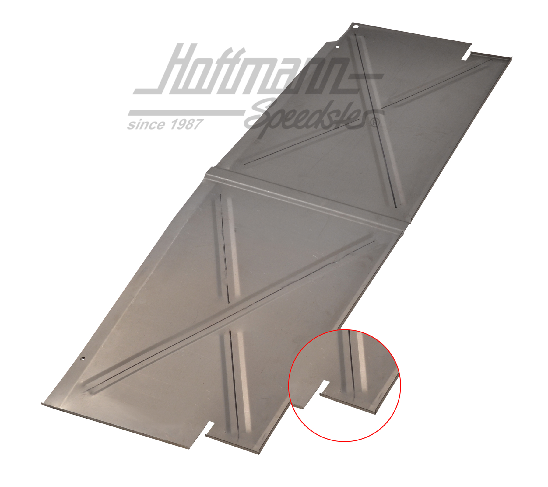 Unterflurblech, Bus T1, 59-67, links | 215 703 705 | 095-0980-11