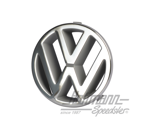 Emblem, vorne, Chrom, 125mm | 251 853 601 | 370-3830