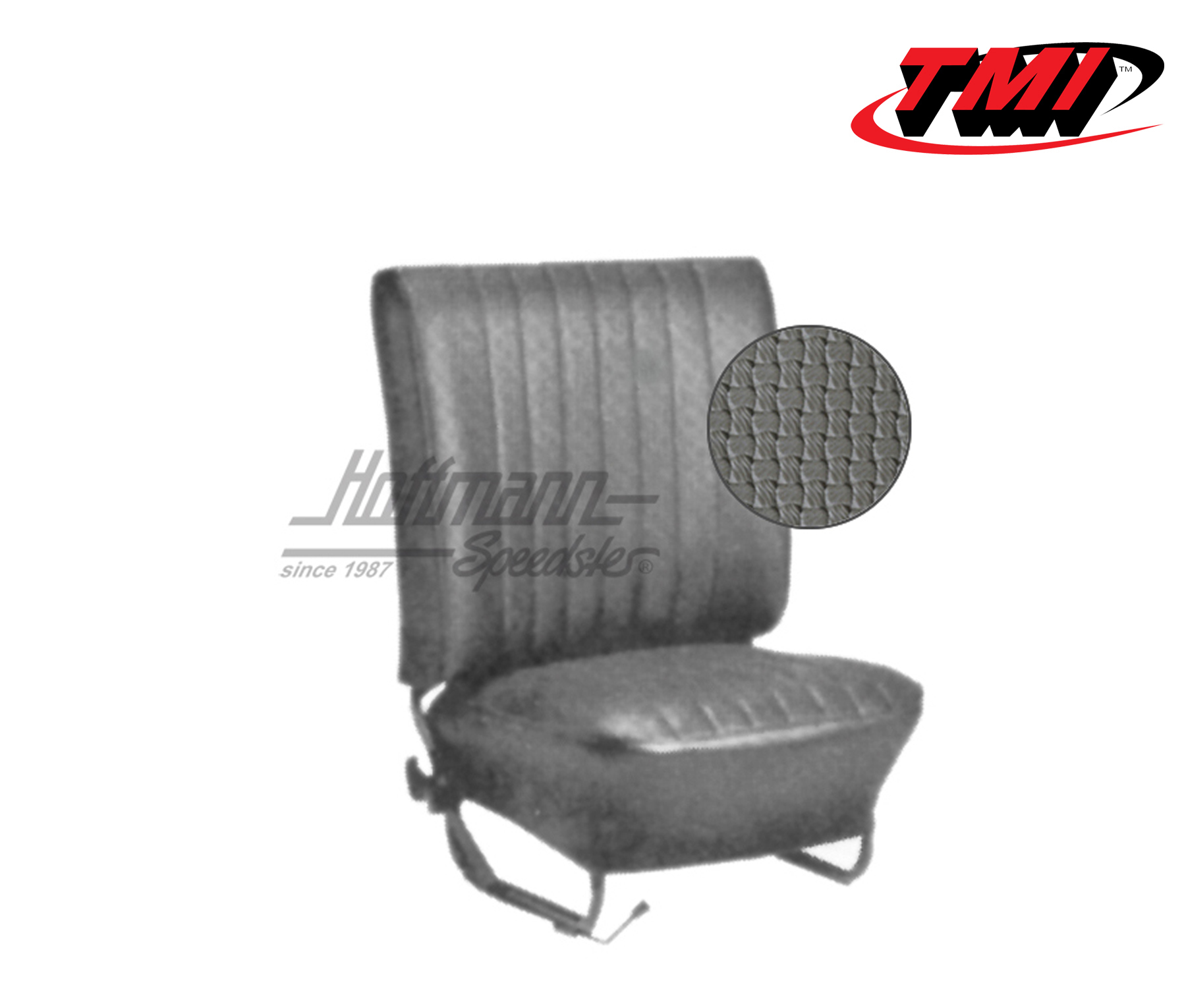 Sitzbezüge, Limousine, 67-72, Korbmuster, grau | 43-1130-06 | 055-5935