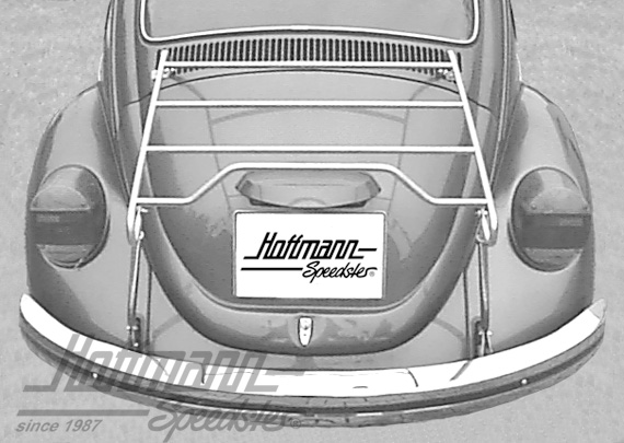 Heckgepäckträger, Käfer Limo., Edelstahl |  | 020-3007