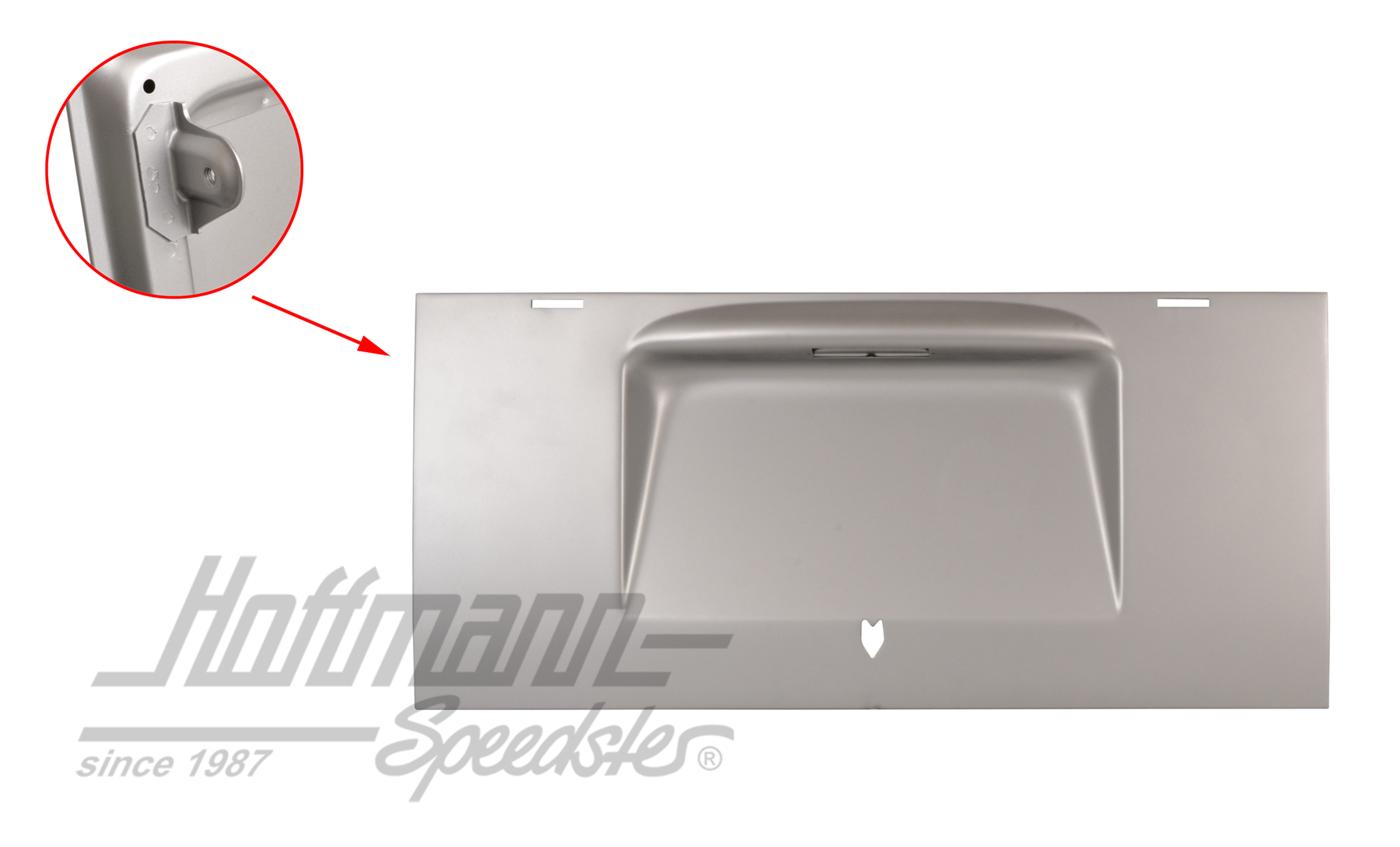 Motorklappe, Bus T1, 65-67, Top-Qualität | 211 827 025 E | 095-0530-46