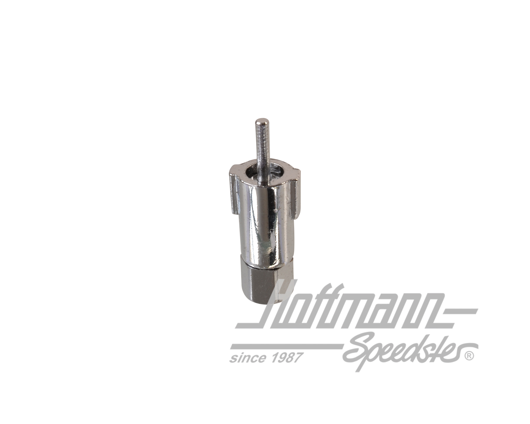 Knopf, Drehfenster, 911, 65-75, Chrom