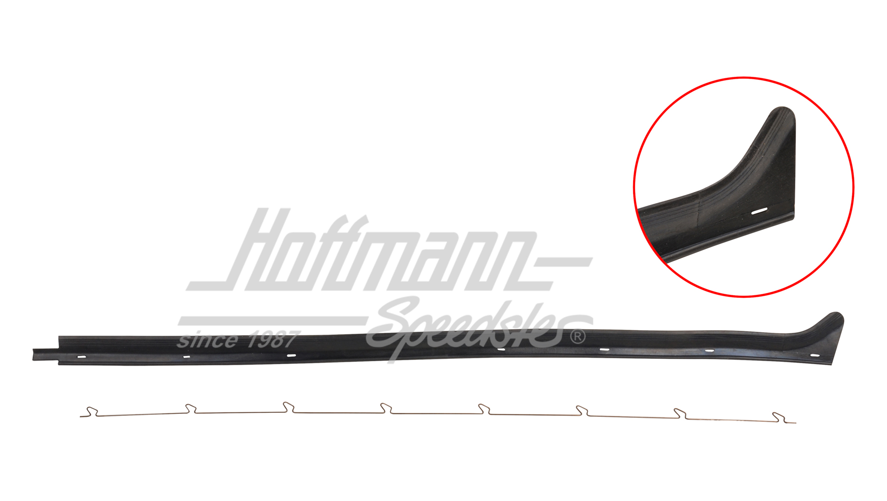 Schachtdichtung innen, Bus T2, 8.67-, links | 211 837 475 | 090-6153