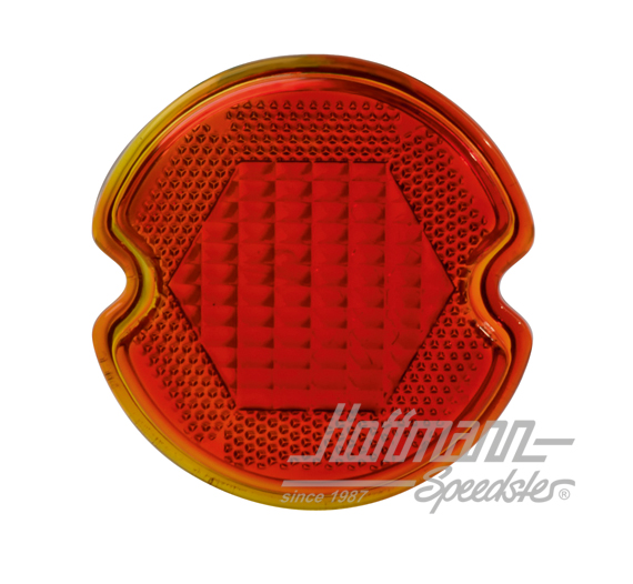 Rückleuchtenglas, 58-61, rot (Glas) | 211 945 241 AG | 086-1948-14