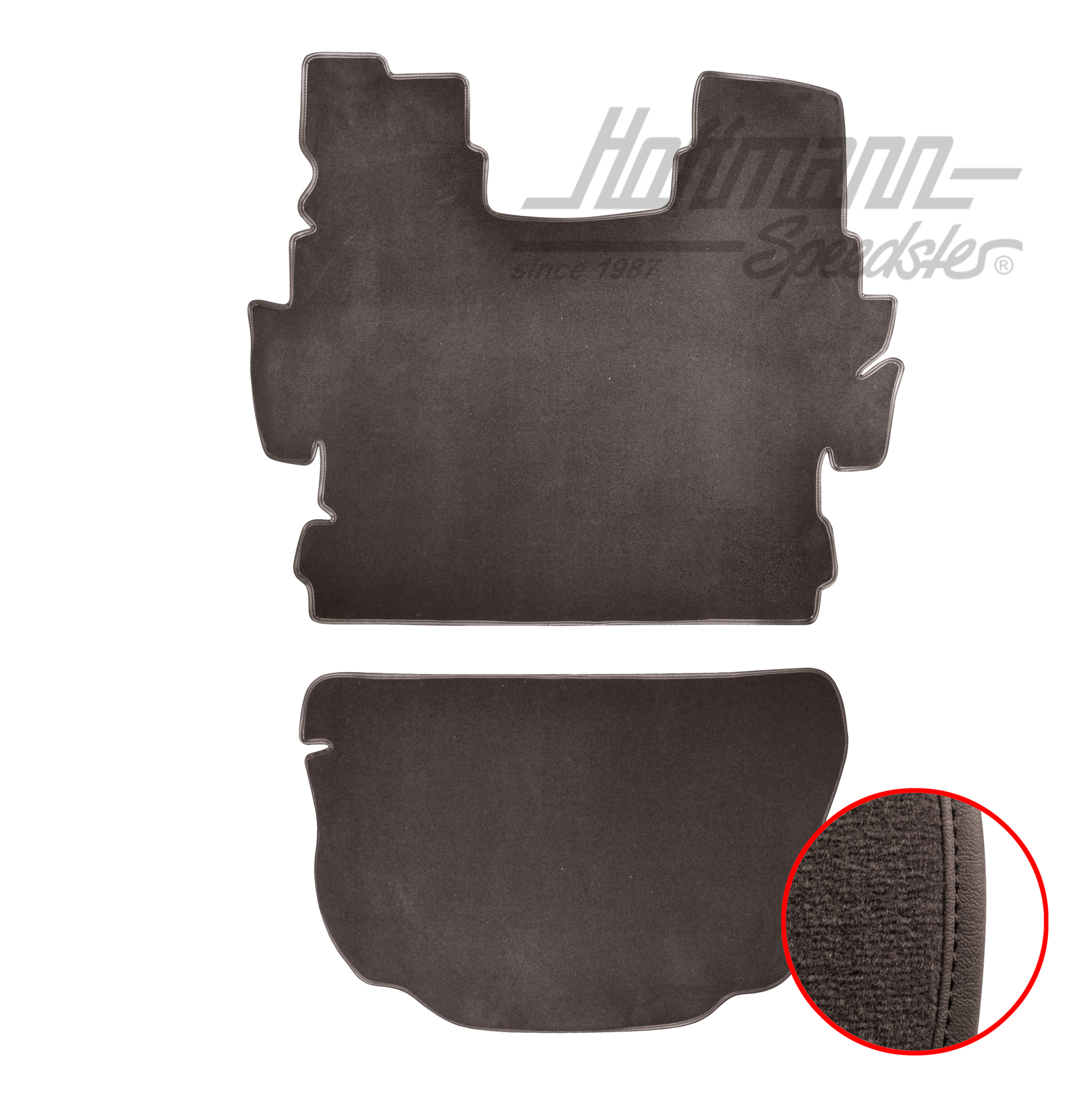 Teppichsatz, Kofferraum, 1302, anthrazit |  | 026-6522