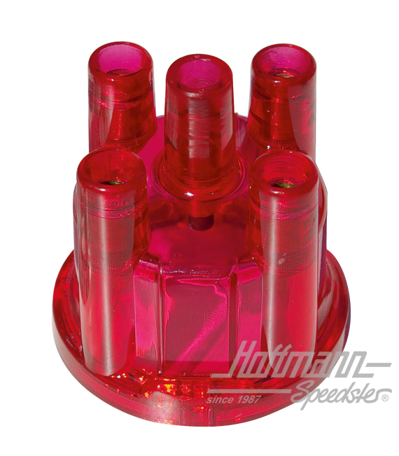 Verteilerkappe, transparent, rot | AC 905 504 | 010-0941
